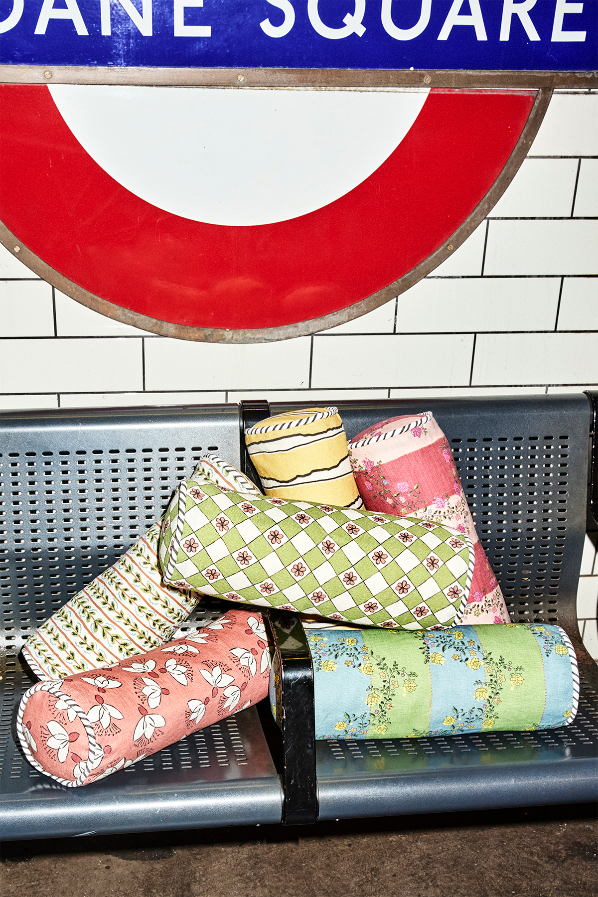 Bolster Cushion | Bell in Artichoke