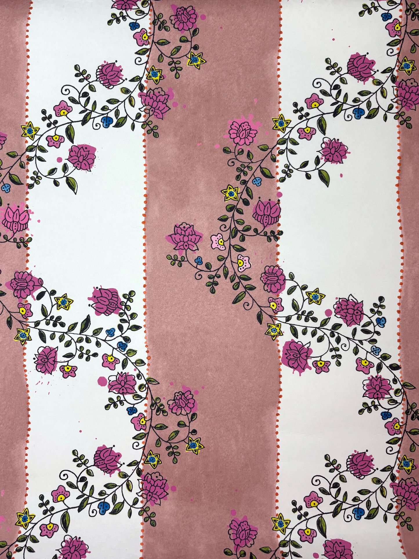 Vine Blots | Fuchsia Blaze