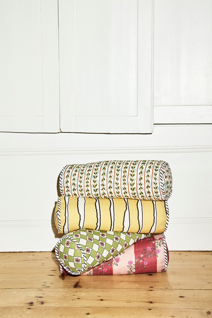 Bolster Cushion | Woolf in Dusky Blue