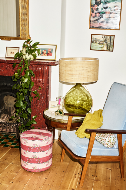 Bolster Cushion | Woolf in Dusky Blue