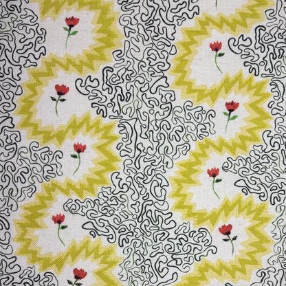 Floral Zigzag | Butterscotch Glow