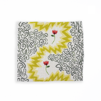 Floral Zigzag | Butterscotch Glow