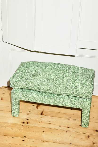 Java Foot Bench | Verdant Green