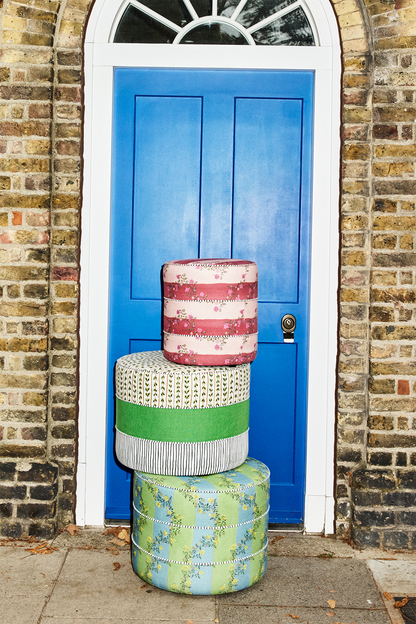 Ottoman | Woolf in Dusky Blue