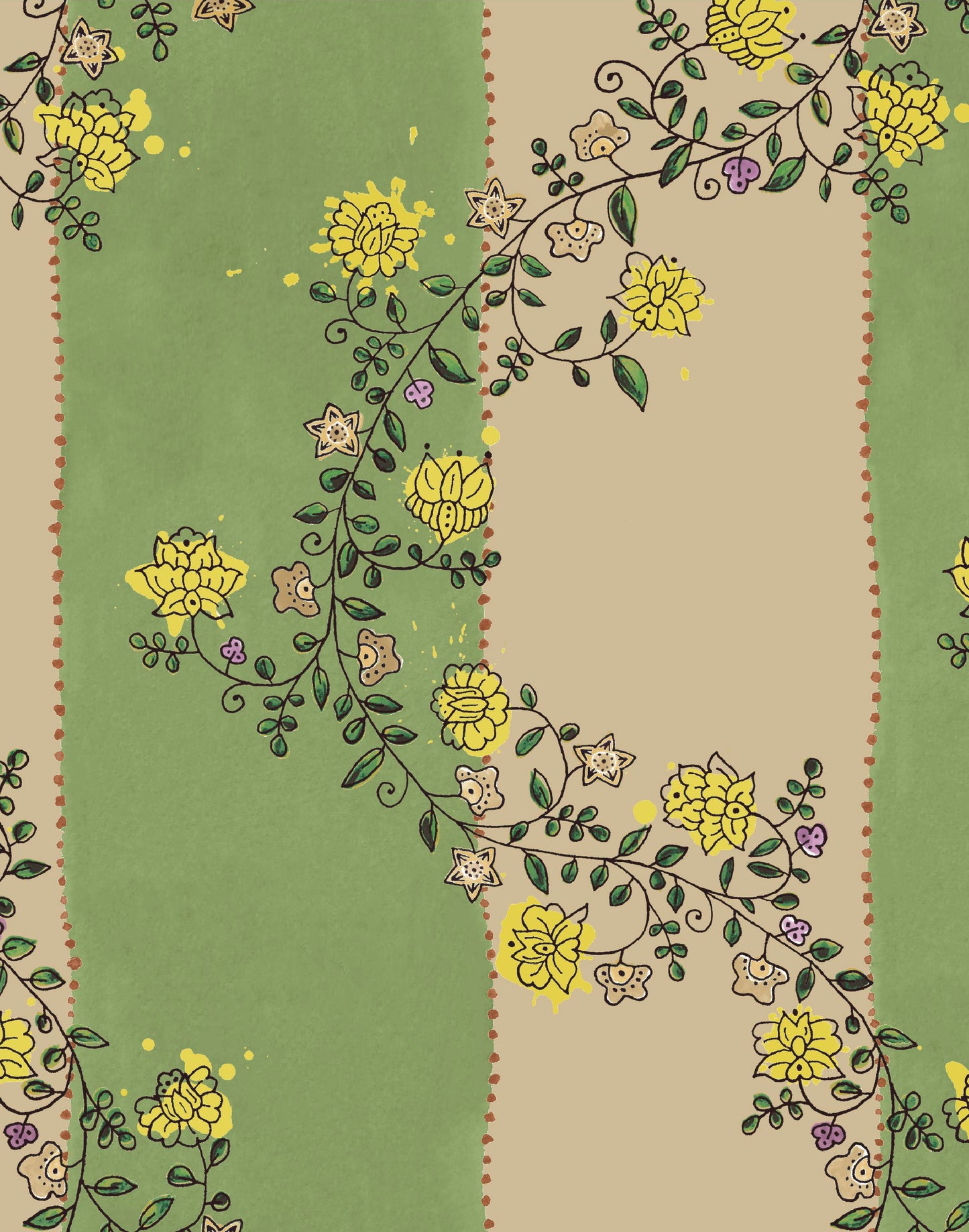 Vine Blots | Apple & Sand