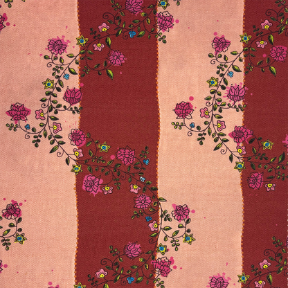 Vine Blots | Crimson & Fuchsia Blaze