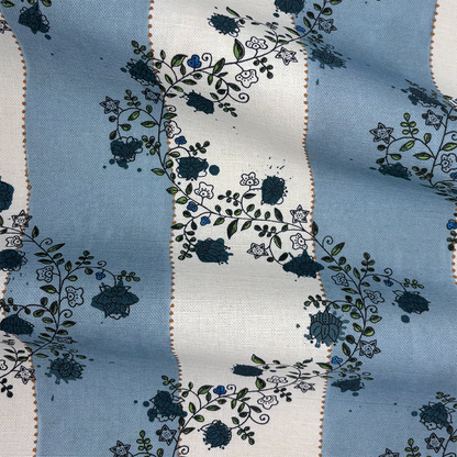 Vine Blots | Dusty Blue