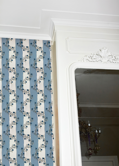 Vine Blots | Dusty Blue